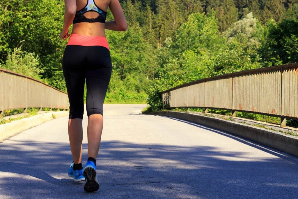 What is the ideal distance to walk every day to get back in shape?