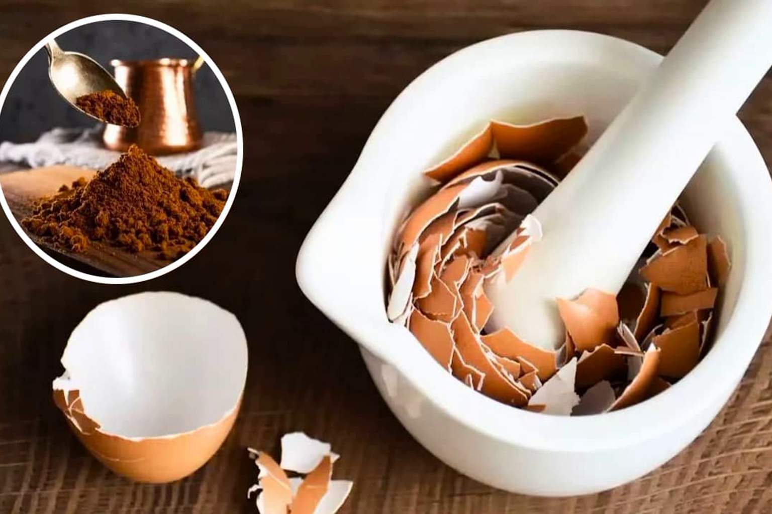 Eggshells with coffee: a mix recommended by experts and why
