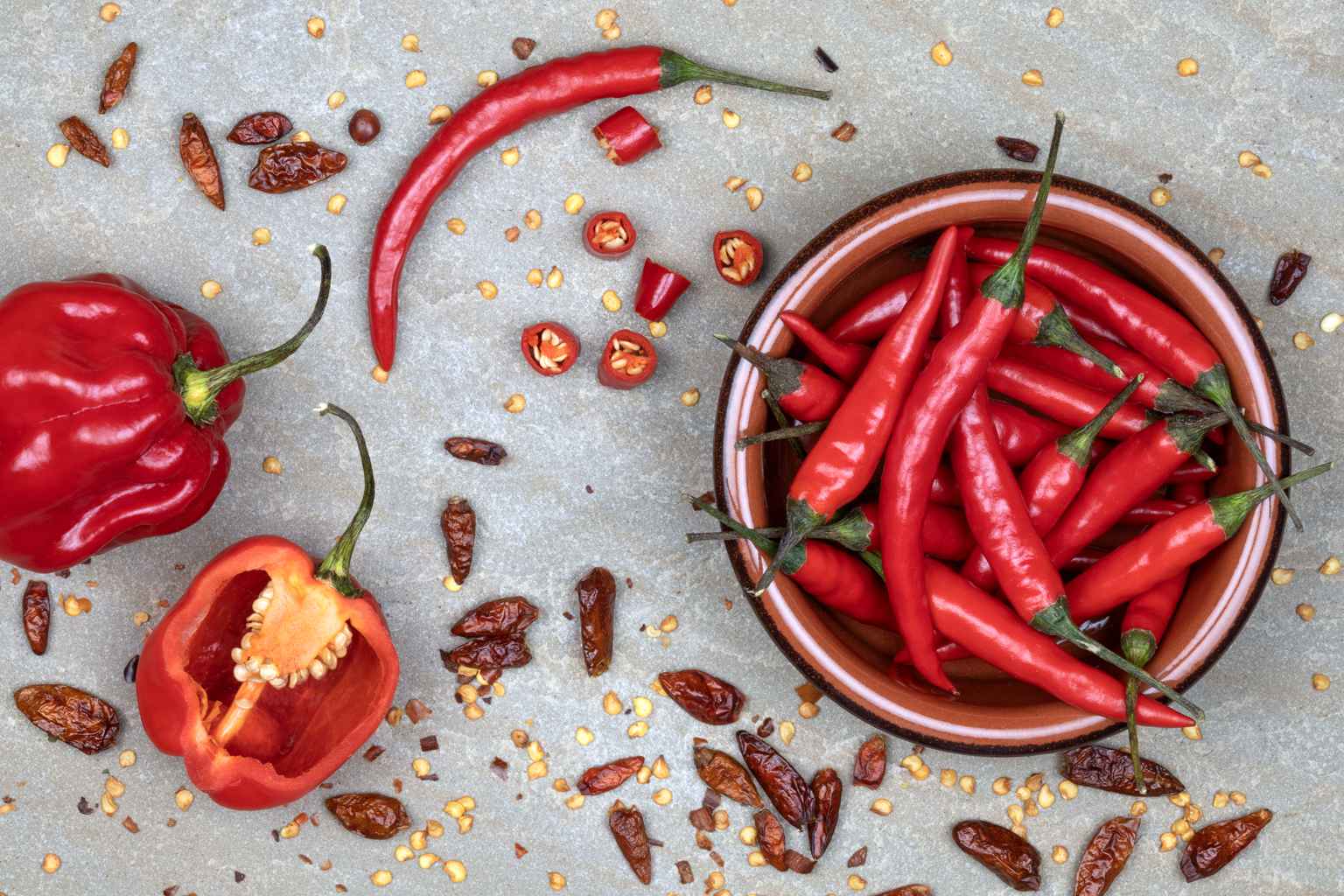 Spicy peppers burn fat and extend healthy lifespan: when does your tongue get used to the heat?