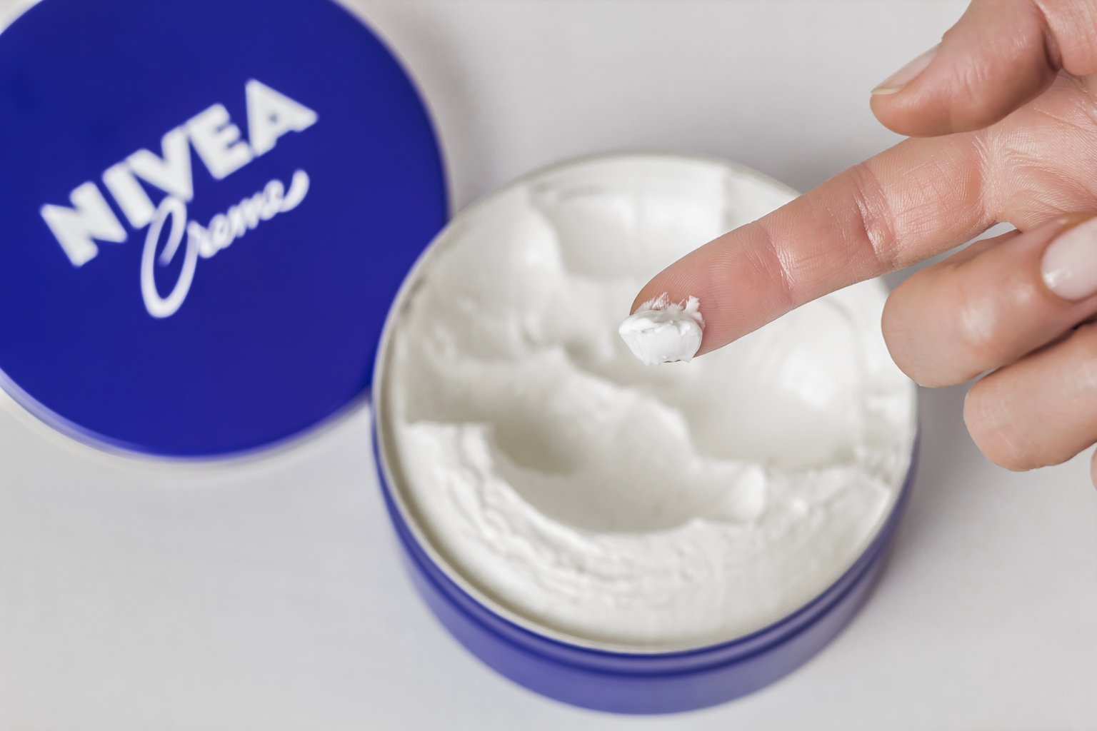 I tried Nivea’s iconic blue cream on half my face for a week – the results surprised me