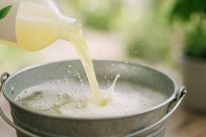 Neither bleach nor ammonia: just add this one ingredient to your mop water for spotless, gleaming floors