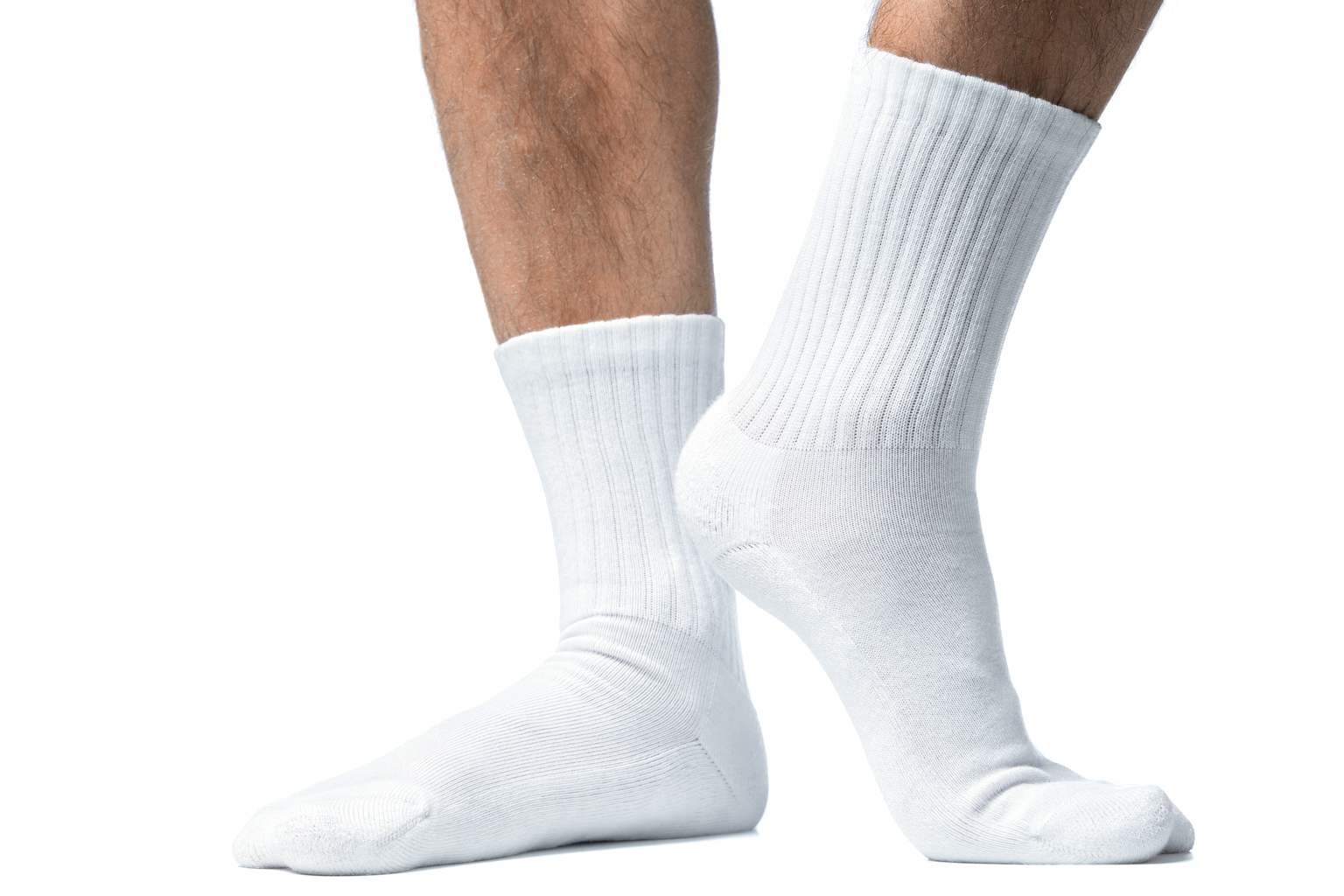 Say goodbye to stains on white socks with these three easy tips