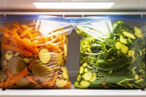 What’s the point of freezing veggie scraps? This food hack saves time, money, and flavor
