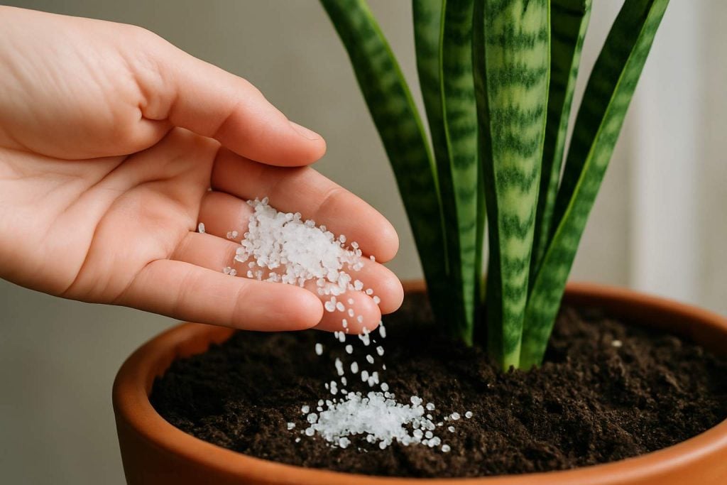 Say goodbye to pests and bad vibes with this surprising trick for your snake plant