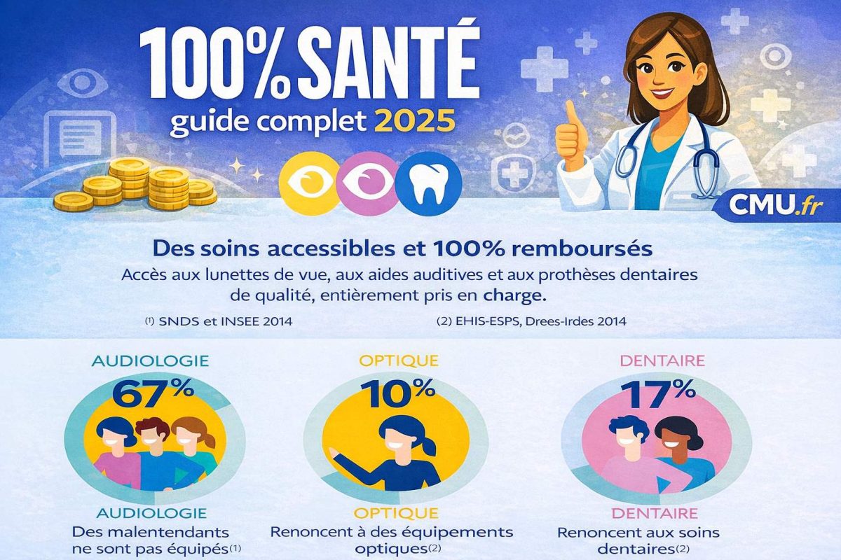 100% Santé : guide complet 2025