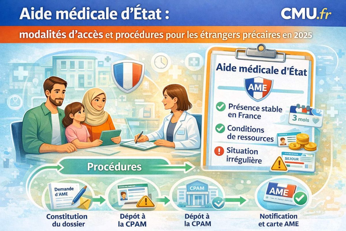 aide médicale d'État pour étrangers précaires
